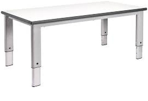 Elite Height Adjustable Table - Rectangle-Classroom Table, Height Adjustable, Metalliform, Rectangular, Table, Wellbeing Furniture-Learning SPACE