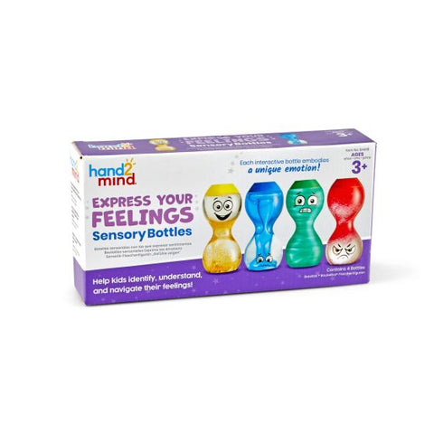 Express Your Feelings Sensory Bottles-Additional Need, Calmer Classrooms, communication, Communication Games & Aids, Emotions & Self Esteem, Fans & Visual Prompts, Helps With, Neuro Diversity, Primary Literacy, PSHE, Social Emotional Learning-Learning SPACE