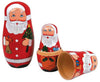 Father Christmas Matryoshka Nesting Dolls-Christmas, Discontinued, Seasons, Stock, Tobar Toys-Learning SPACE