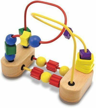 First Bead Maze-Additional Need, Cerebral Palsy, Fine Motor Skills, Gifts For 1 Year Olds, Gifts For 6-12 Months Old, Helps With, Maths, Primary Maths, Shape & Space & Measure, Stock, Strength & Co-Ordination, Tracking & Bead Frames-Learning SPACE