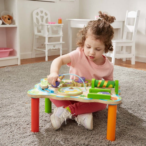 First Play Jungle Activity Table-Additional Need, Gifts For 6-12 Months Old, Gross Motor and Balance Skills, Helps With, Maths, Primary Maths, Shape & Space & Measure-Learning SPACE