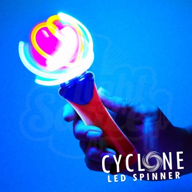 Flashing Cyclone Spinner Light-AllSensory, Pocket money, Sensory Light Up Toys, Sensory Seeking, Stock, The Glow Company, Visual Sensory Toys-Learning SPACE