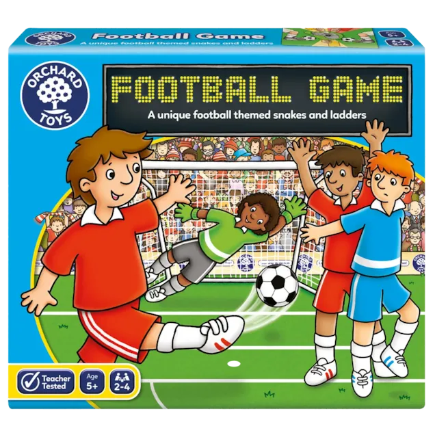 Football Game - Snakes and Ladders Game-Addition & Subtraction, Dyscalculia, Early years Games & Toys, Early Years Maths, Gifts For 3-5 Years Old, Gifts for 5-7 Years Old, Maths, Neuro Diversity, Orchard Toys, Primary Games & Toys, Primary Maths-Learning SPACE