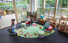 Forest Friends™ Corner Placement 2x2m Carpet-Corner & Semi-Circle, Forest School & Outdoor Garden Equipment, Kit For Kids, Mats & Rugs, Natural, Nature Sensory Room, Neutral Colour, Placement Carpets, Rugs, Wellbeing Furniture, World & Nature-Learning SPACE