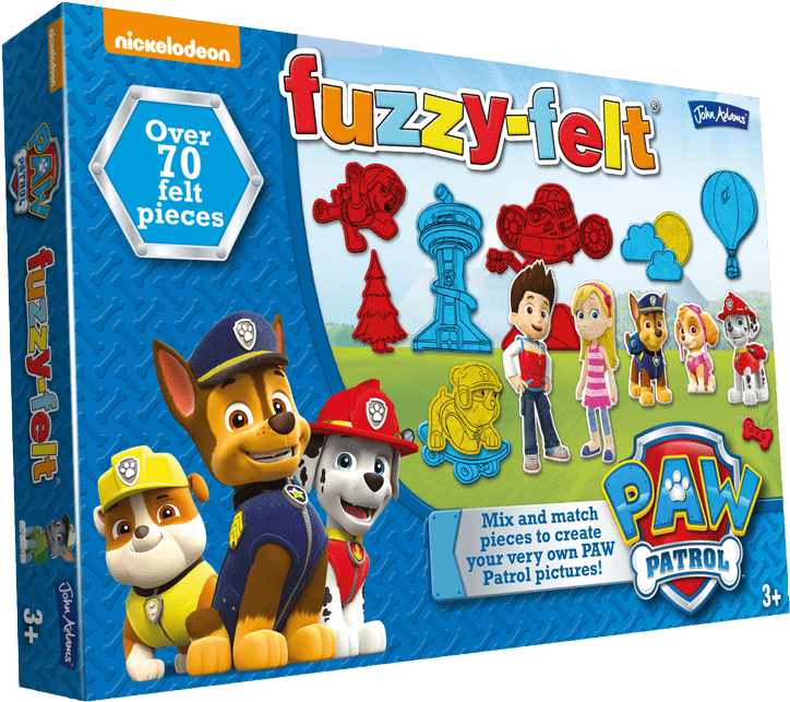 Fuzzy Felt PAW Patrol-Arts & Crafts, Craft Activities & Kits, Early Arts & Crafts, John Adams, Paw Patrol-Learning SPACE