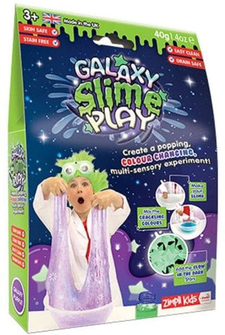 Galaxy Slime Play-Glow in the Dark, Messy Play, Slime, Stock, Zimpli Kids-Learning SPACE