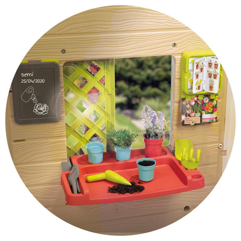 Garden Play House-Imaginative Play, Kitchens & Shops & School, Play Houses, Playground Equipment, Playhouses, Pretend play, Role Play, Smoby-Learning SPACE