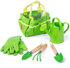 Gardening Small Tote Bag with Tools Childrens-Bigjigs Toys, Calmer Classrooms, Forest School & Outdoor Garden Equipment, Garden Game, Helps With, Messy Play, Pollination Grant, Seasons, Sensory Garden, Spring, Stock, Toy Garden Tools-Learning SPACE