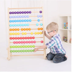 Giant Wooden Abacus-Addition & Subtraction, Baby Maths, Bigjigs Toys, Counting Numbers & Colour, Dyscalculia, Early Years Maths, Maths, Maths Toys, Neuro Diversity, Primary Maths, Stock, Tracking & Bead Frames-Learning SPACE