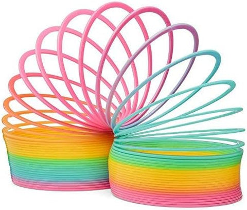 Giant Rainbow Slinky Springy-AllSensory, Cause & Effect Toys, Early Science, Stock, Tobar Toys, Visual Sensory Toys-Learning SPACE