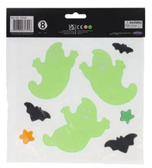 Halloween Window Stickers - Glow In The Dark-Crafty Bitz Craft Supplies, Glow in the Dark, Halloween, Seasons-Learning SPACE