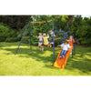 Hedstrom Saturn Multi-play Swing Set with Slide and Glider-Hedstrom, Outdoor Slides, Outdoor Swings, Seasons, Summer-Learning SPACE