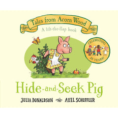 Hide and Seek Pig Lift-the-Flap Book - Julia Donaldson-Baby Books & Posters, Early Reading Books, Gifts For 1 Year Olds, Tactile Toys & Books-Learning SPACE