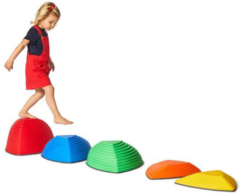 Hilltops - Set Of 5-Active Games, Additional Need, Balancing Equipment, Calmer Classrooms, Christmas, Exercise, Games & Toys, Gonge, Gross Motor and Balance Skills, Helps With, Movement Breaks, Primary Games & Toys, Stepping Stones, Stock, Teen Games, Vestibular-Learning SPACE