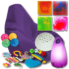 Hotel Portable Sensory Room Pack-Sensory toy-AllSensory, Learning SPACE, Portable Sensory Rooms, Ready Made Sensory Rooms, Sensory Boxes, Sensory Processing Disorder, Visual Sensory Toys-Learning SPACE