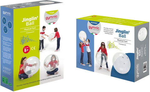 Jinglin' Sensory Ball-Additional Need, AllSensory, Blind & Visually Impaired, Christmas, Christmas 2024, Gross Motor and Balance Skills, Gymnic, Sensory & Physio Balls, Sensory Balls, Sound, Stock-Learning SPACE