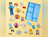 Julia - Magnetic Dress Up Puzzle-Puzzles-13-99 Piece Jigsaw, Dress Up Costumes & Masks, Imaginative Play, Pretend play, Role Play, Strength & Co-Ordination-Learning SPACE