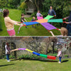 Junior Sunflower Parachute and Junior Rainbow Wave Twin Pack-Active Games, Classroom Packs, EDUK8, Forest School & Outdoor Garden Equipment, Garden Game, Outdoor Play, Outdoor Toys & Games, Physical Development-Learning SPACE