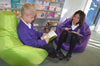 Kids Reading Pod Bean Bag-Bean Bags, Bean Bags & Cushions, Eden Learning Spaces, Matrix Group, Nurture Room, Reading Area, Sensory Room Furniture-Learning SPACE