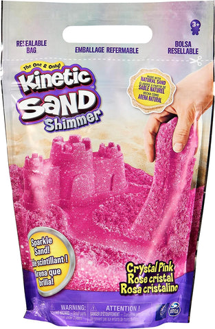 Kinetic Sand Shimmer (Crystal Pink)-AllSensory, Arts & Crafts, Cerebral Palsy, Craft Activities & Kits, Early Arts & Crafts, Early Years Sensory Play, Helps With, Kinetic Sand, Messy Play, Outdoor Sand & Water Play, Primary Arts & Crafts, S.T.E.M, Sand, Sand & Water, Science Activities, Sensory Garden, Sensory Seeking, Stock, Water & Sand Toys-Learning SPACE