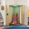 LED Corner Cabinet-Calming and Relaxation, Chill Out Area, Helps With, Reading Den, Sensory Room Furniture, Wellbeing Furniture-Learning SPACE