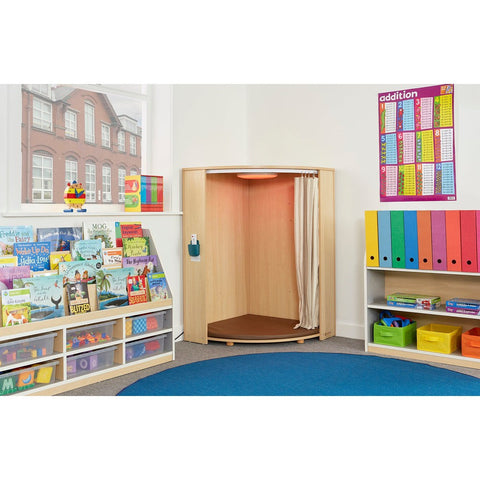 LED Corner Cabinet-Calming and Relaxation, Chill Out Area, Helps With, Reading Den, Sensory Room Furniture, Wellbeing Furniture-Learning SPACE