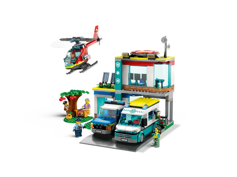 LEGO® City - Emergency Vehicles-Cars & Transport, Engineering & Construction, Fire. Police & Hospital, Gifts for 5-7 Years Old, Imaginative Play, LEGO®, S.T.E.M-Learning SPACE