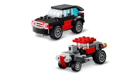 LEGO® Creator Flatbed Truck with Helicopter toy-Building Blocks, Cars & Transport, Fine Motor Skills, LEGO®-Learning SPACE