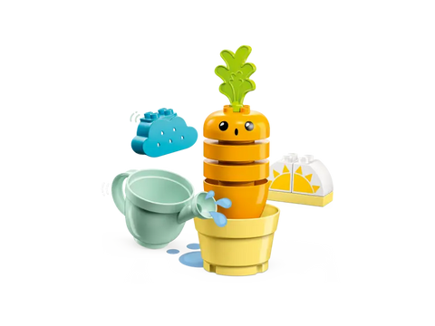 LEGO® Duplo® - Growing Carrot-Additional Need, Baby & Toddler Gifts, Engineering & Construction, Fine Motor Skills, Gifts For 1 Year Olds, Helps With, Imaginative Play, LEGO®, Nurture Room, Play Food, S.T.E.M, Small World, Stacking Toys & Sorting Toys-Learning SPACE