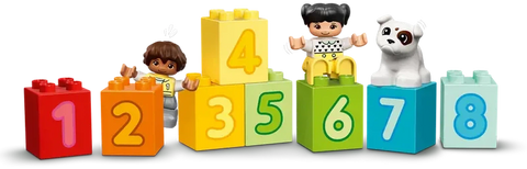 LEGO® Duplo® Number Train - Fun Educational Building Set for Kids-Cars & Transport, Counting Numbers & Colour, Early Years Maths, Gifts For 2-3 Years Old, Imaginative Play, LEGO®, Maths, Nurture Room, Primary Maths, S.T.E.M, Small World, Stock-Learning SPACE