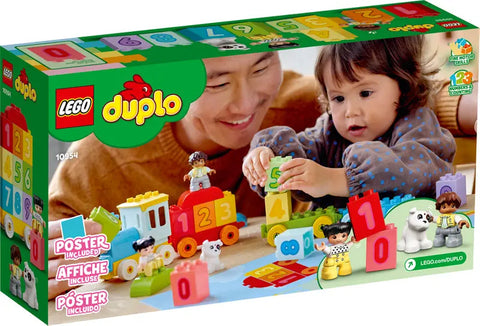 LEGO® Duplo® Number Train - Fun Educational Building Set for Kids-Cars & Transport, Counting Numbers & Colour, Early Years Maths, Gifts For 2-3 Years Old, Imaginative Play, LEGO®, Maths, Nurture Room, Primary Maths, S.T.E.M, Small World, Stock-Learning SPACE