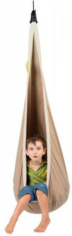 La Siesta Joki Organic Kids Hanging Nest Swing-Calming and Relaxation, Hammocks, Helps With, Indoor Swings, La Siesta Hammocks, Matrix Group, Outdoor Swings-Learning SPACE