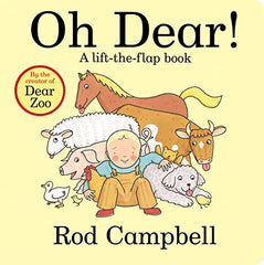 Lift The Flap Book - Oh Dear!-Baby Books & Posters, Early Years Books & Posters, Early Years Literacy, Seasons, Spring, Stock, Tactile Toys & Books-Learning SPACE