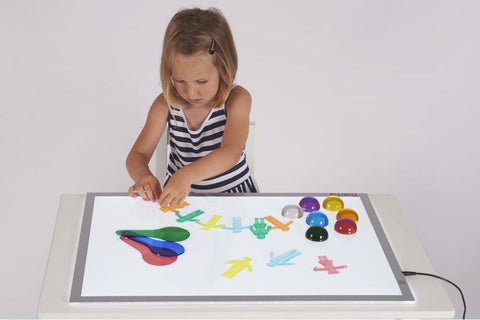 Light Panel A2 Educational and Sensory Light Board-AllSensory, Light Boxes, Sensory Light Up Toys, Stock, TickiT, Visual Sensory Toys-Learning SPACE