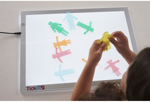 Light Panel A3 Educational and Sensory Light Board-AllSensory, Light Boxes, Sensory Light Up Toys, Stock, TickiT, Visual Sensory Toys-Learning SPACE