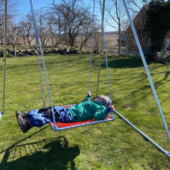 Light Platform Swing-Hammocks, Outdoor Swings, Physical Needs, Stock, Teen & Adult Swings, Vestibular-Learning SPACE