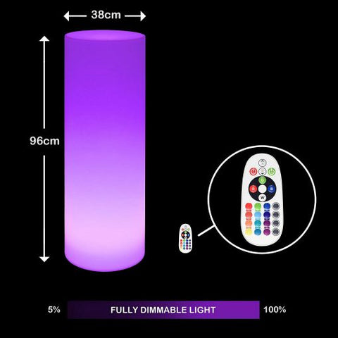 Lumina Colour Changing Cylinder-Novelty Lighting-ADD/ADHD, Autism, Calming and Relaxation, Colour Columns, Helps With, Lumina, Neuro Diversity, Rainbow Theme Sensory Room, Teenage Lights-Learning SPACE