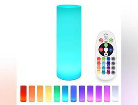 Lumina Colour Changing Cylinder-Novelty Lighting-ADD/ADHD, Autism, Calming and Relaxation, Colour Columns, Helps With, Lumina, Neuro Diversity, Rainbow Theme Sensory Room, Teenage Lights-Learning SPACE