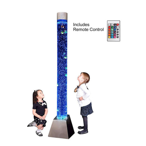 Lumina Giant Bubble Tube 183cm with Bracket-Bubble Tubes, Lumina, Rainbow Theme Sensory Room, Star & Galaxy Theme Sensory Room, Underwater Sensory Room-Learning SPACE