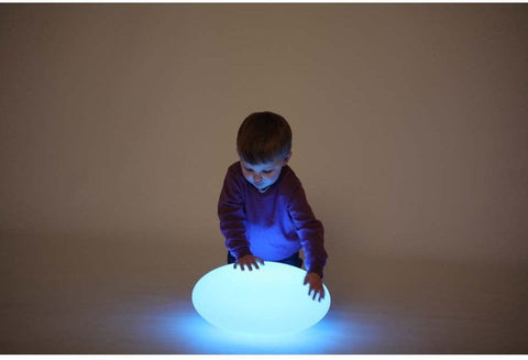 Lumina Sensory Mood Pebble Colour changing light-AllSensory, Calming and Relaxation, Chill Out Area, Helps With, Lamp, Light Box Accessories, Lumina, Sensory Processing Disorder, Sensory Room Lighting, Sensory Seeking, Stock, Teenage Lights, Visual Sensory Toys-Learning SPACE