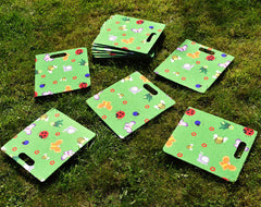 MIni Beast Pads - Set of 16-Bean Bags & Cushions, Calmer Classrooms, Classroom Packs, Cushions, Forest School & Outdoor Garden Equipment, Helps With, Nature Sensory Room, Sensory Flooring, Sensory Garden, Sit Mats, Square, Wellbeing Furniture, World & Nature-Learning SPACE