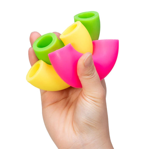 Mac N Squeeze Needoh-Bigjigs Toys, Fidget, Needoh, Squishing Fidget, Stress Relief, Toys for Anxiety-Learning SPACE