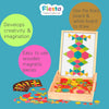 Magnetic Patterns Wooden Activity Box-Dementia, Memory Pattern & Sequencing, Shape & Space & Measure-Learning SPACE