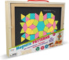 Magnetic Patterns Wooden Activity Box-Dementia, Memory Pattern & Sequencing, Shape & Space & Measure-Learning SPACE