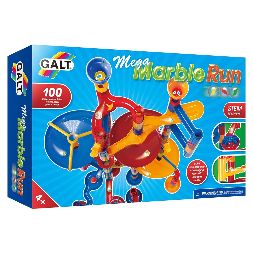 Marble Run - Mega-Additional Need, Cause & Effect Toys, Christmas 2024, Engineering & Construction, Fine Motor Skills, Galt, Helps With, Learning Activity Kits, Maths, Primary Maths, S.T.E.M, Shape & Space & Measure, Stacking Toys & Sorting Toys, Stock, Tracking & Bead Frames-Learning SPACE