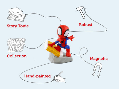 Marvel Spidey and His Amazing Friends Tonie-Early Years Musical Toys, Games & Toys, Primary Music, Tonies-Learning SPACE