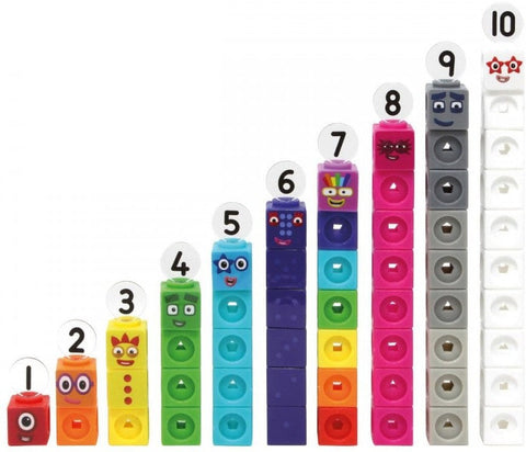 MathLink® Cubes Numberblocks 1-10 Activity Set-Addition & Subtraction, Counting Numbers & Colour, Dyscalculia, Early Years Maths, Learning Activity Kits, Learning Resources, Maths, Maths Toys, Multiplication & Division, Neuro Diversity, Primary Maths, S.T.E.M, Stock, Technology & Design-Learning SPACE