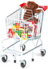 Metal Shopping Trolley-Baby Walker, Gifts For 2-3 Years Old, Imaginative Play, Kitchens & Shops & School, Pretend play, Role Play, Stock, Storage, Trolleys, Wellbeing Furniture-Learning SPACE