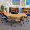 Milan Group Table-Classroom Table, Furniture, Height Adjustable, Horseshoe, Profile Education, Table, Wellbeing Furniture-Learning SPACE