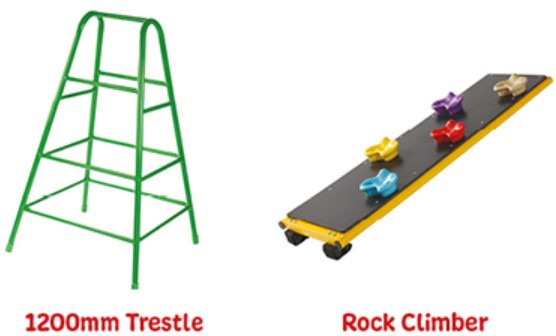 Mini Gym Set 4-AllSensory, Baby Climbing Frame, Baby Sensory Toys, Exercise, Outdoor Climbing Frames, Playground Equipment, Playmats & Baby Gyms, Stock-Learning SPACE